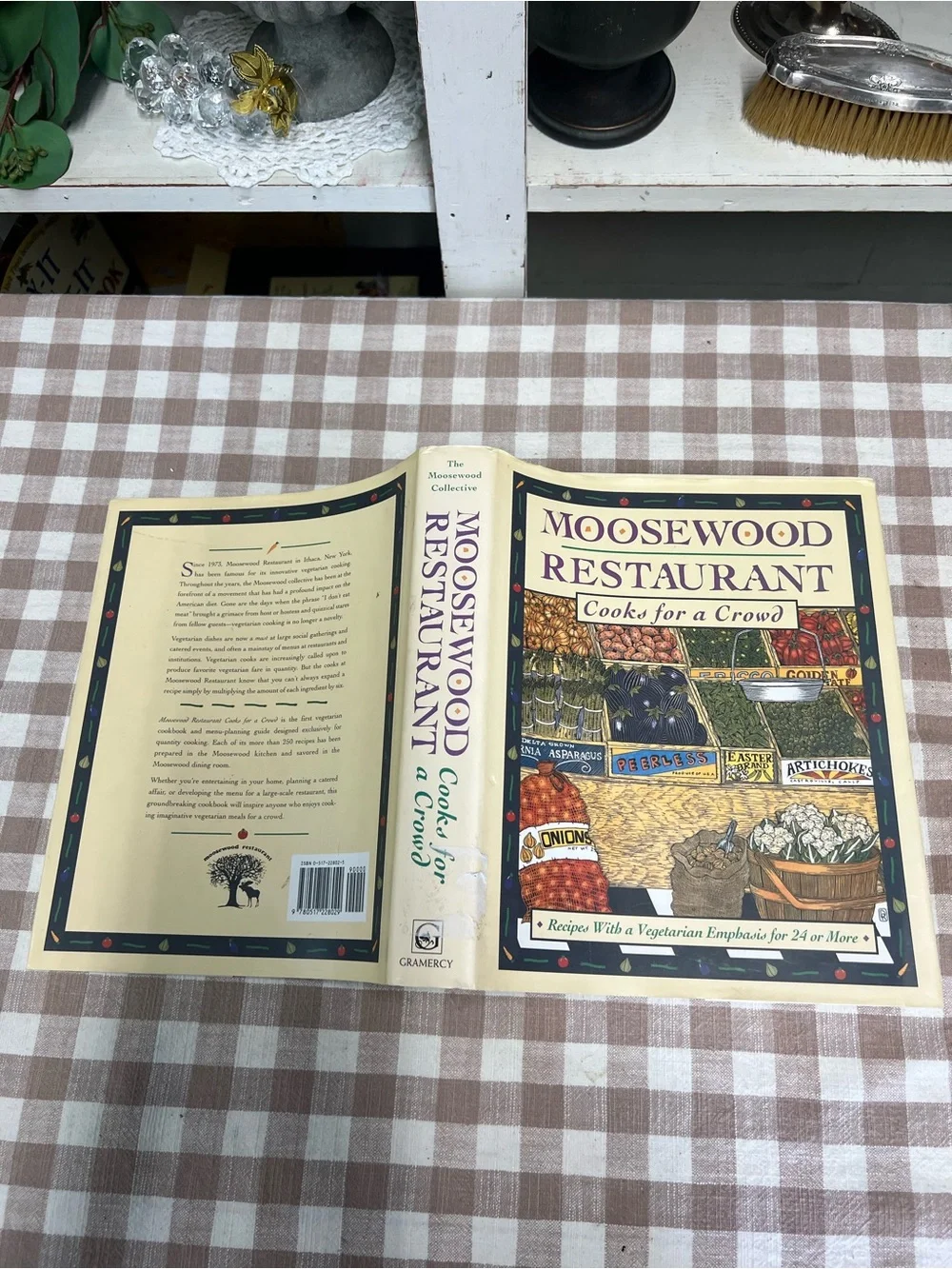 Moosewood restaurant cookbook hardback recipes